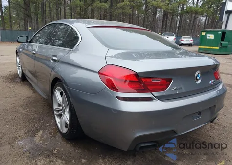 2013 BMW 650I Gran Coupe xDrive z USA, uszkodzony, nr VIN WBA6B4C59DDG67750